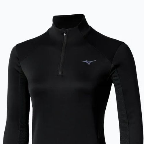 Bluza do biegania damska Mizuno Active Warm Half Zip black