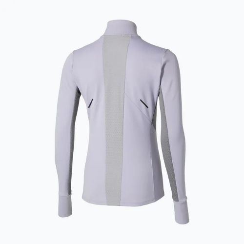 Bluza do biegania damska Mizuno Active Warm Half Zip icelandic blue