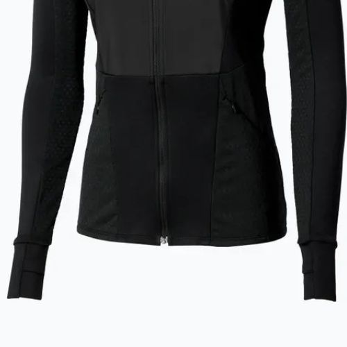Kurtka do biegania damska Mizuno Active Warm Hybrid Full Zip Hooded black