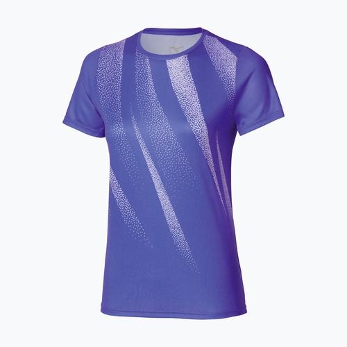 Koszulka do biegania damska Mizuno Core Graphic Tee iris bloom