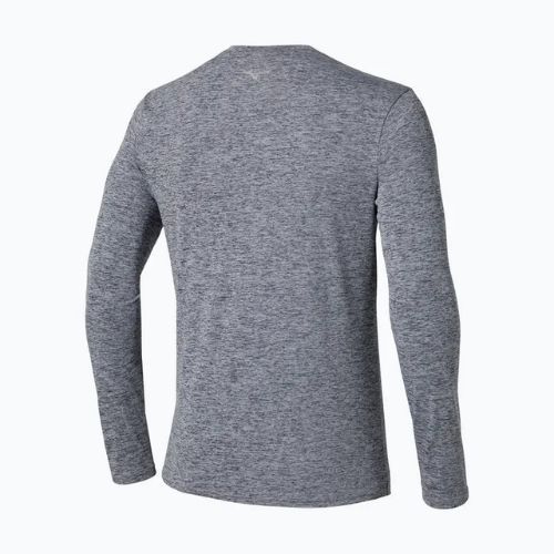 Longsleeve do biegania męski Mizuno Core Impulse Half Zip Tee quicksilver