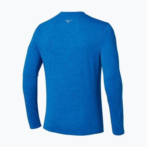 Longsleeve do biegania męski Mizuno Core Impulse Half Zip Tee princess blue