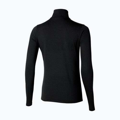 Bluza do biegania damska Mizuno Core Impulse Half Zip Tee black