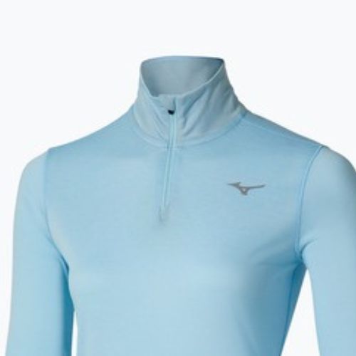 Bluza do biegania damska Mizuno Core Impulse Half Zip Tee nantucket breeze