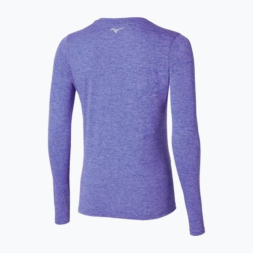 Longsleeve do biegania damski Mizuno Core Impulse Tee iris bloom
