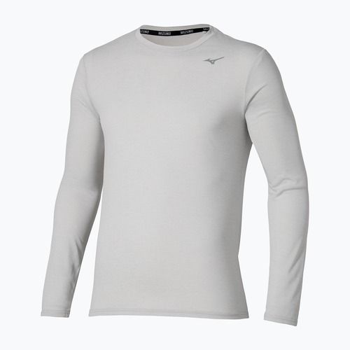 Longsleeve do biegania męski Mizuno Core Impulse Tee vapor silver