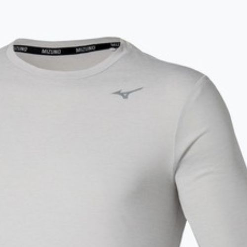 Longsleeve do biegania męski Mizuno Core Impulse Tee vapor silver