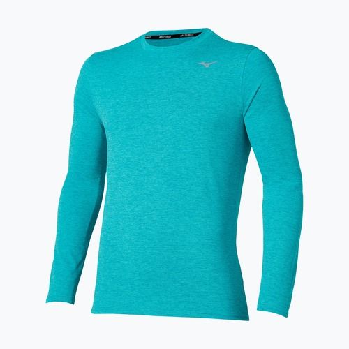 Longsleeve do biegania męski Mizuno Core Impulse Tee capri breeze