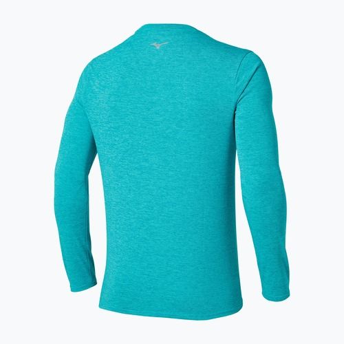 Longsleeve do biegania męski Mizuno Core Impulse Tee capri breeze
