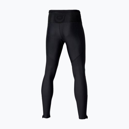 Legginsy do biegania męskie Mizuno Trail Multipocket Long black