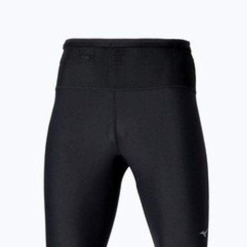 Legginsy do biegania męskie Mizuno Trail Multipocket Long black