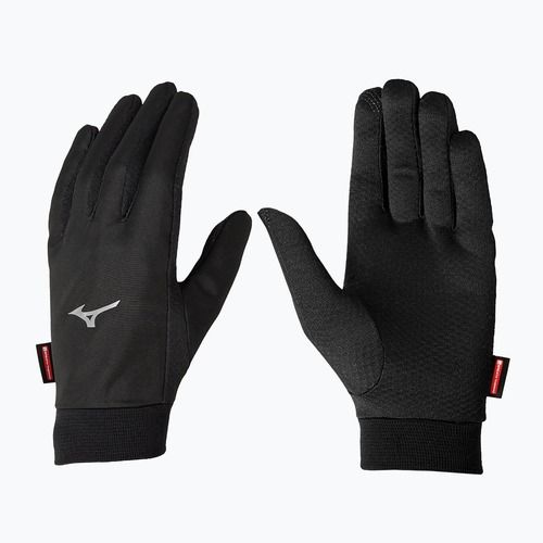 Rękawiczki do biegania Mizuno Wind Guard black