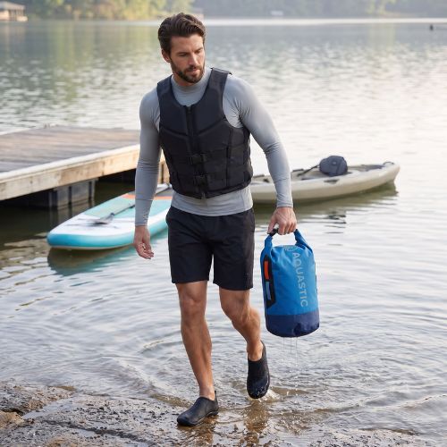Worek wodoszczelny AQUASTIC Dry Bag 8 l Nylon/TPU niebieski