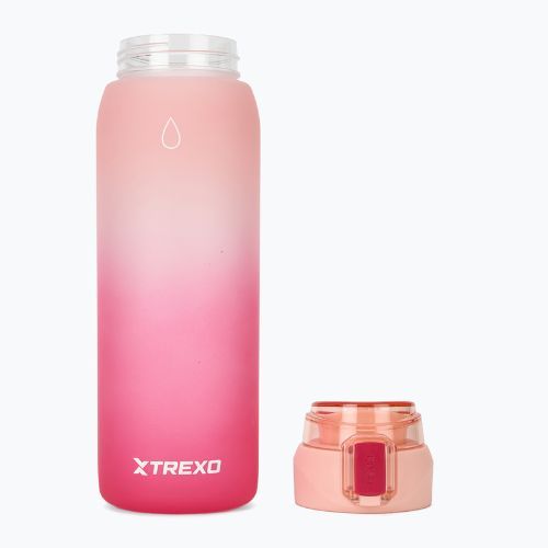Bidon TREXO Haust 1000 ml różowy