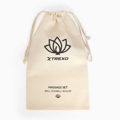 Zestaw do masażu XTREXO 3 w 1 wielokolorowy