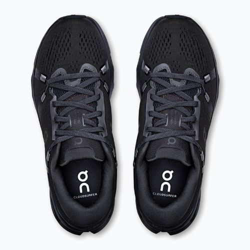 Buty do biegania damskie On Cloudsurfer 2 Wide black/black