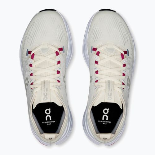 Buty do biegania damskie On Cloudsurfer Max ivory/arctic