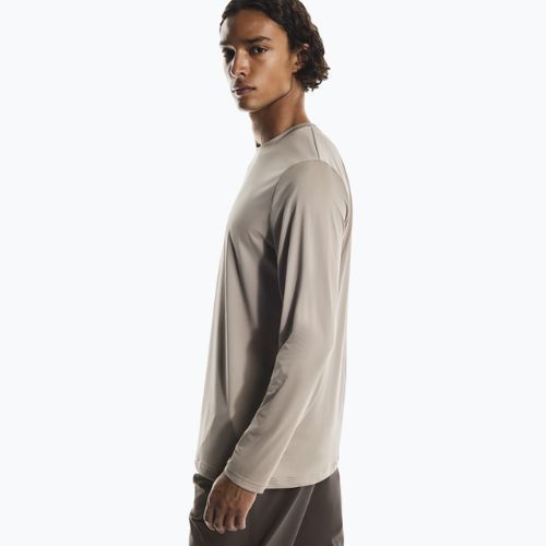 Longsleeve do biegania męski On Core Long-T undyed-white