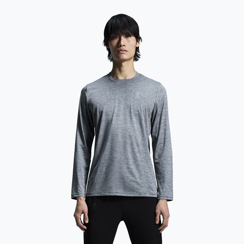 Longsleeve do biegania męski On Core Long-T heather gray