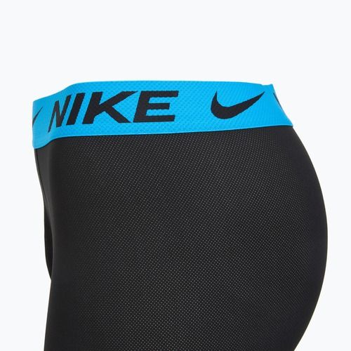 Bokserki męskie Nike Dri-FIT Trunk 3 pary black mint foam/blue hero/bright ceramic wb
