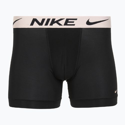 Bokserki męskie Nike Dri-Fit Essential Micro Boxer Brief 3 pary blk washed coral/olive aura/abrtract blue edge wb