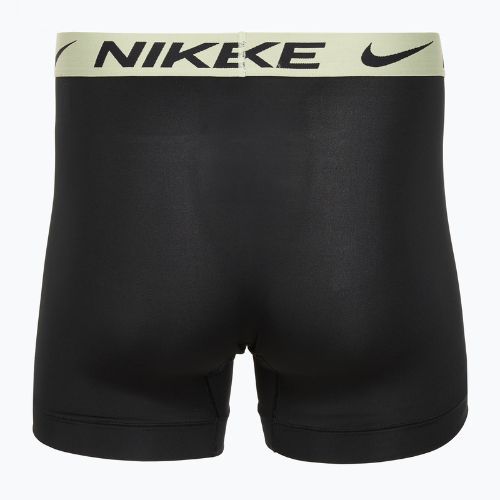 Bokserki męskie Nike Dri-Fit Essential Micro Boxer Brief 3 pary blk washed coral/olive aura/abrtract blue edge wb