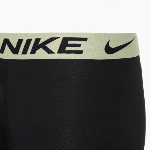 Bokserki męskie Nike Dri-Fit Essential Micro Boxer Brief 3 pary blk washed coral/olive aura/abrtract blue edge wb