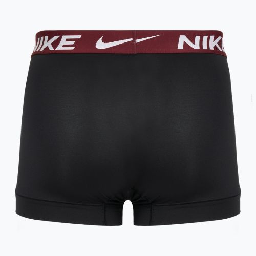 Bokserki męskie Nike Dri-Fit Essential Micro Trunk 3 pary black university gold/deep night/dark team red wb