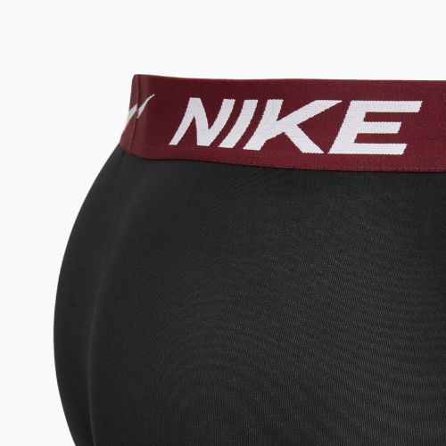 Bokserki męskie Nike Dri-Fit Essential Micro Trunk 3 pary black university gold/deep night/dark team red wb