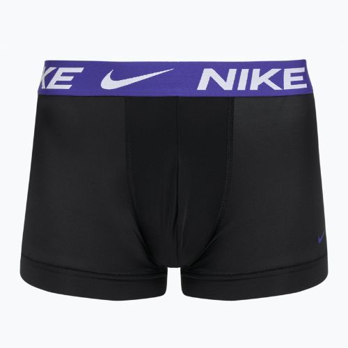 Bokserki męskie Nike Dri-Fit Essential Micro Trunk 3 pary black university gold/deep night/dark team red wb