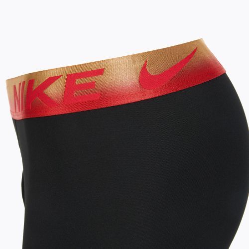 Bokserki męskie Nike Dri-Fit Essential Micro Trunk 3 pary blk/uni red/blk/uni red metallic gradient wb