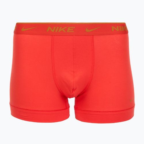 Bokserki męskie Nike Everyday Cotton Stretch Trunk 3 pary light crimson/midnight navy/black