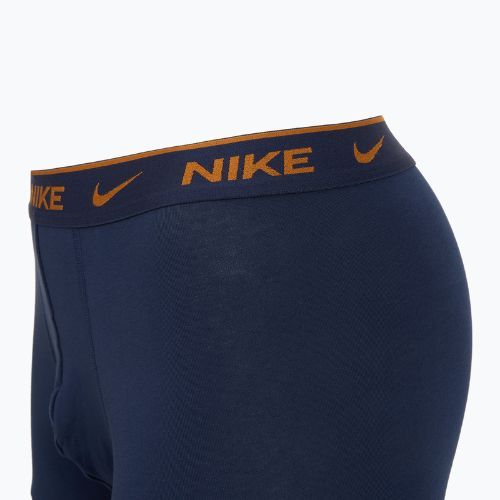 Bokserki męskie Nike Everyday Cotton Stretch Trunk 3 pary light crimson/midnight navy/black