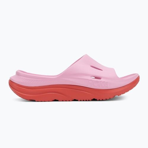 Klapki dziecięce HOKA Ora Recovery Slide 3 peony/cerise