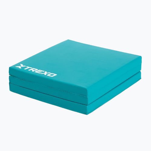 Materac gimnastyczny TREXO składany 180 x  60 x 5 cm zielony