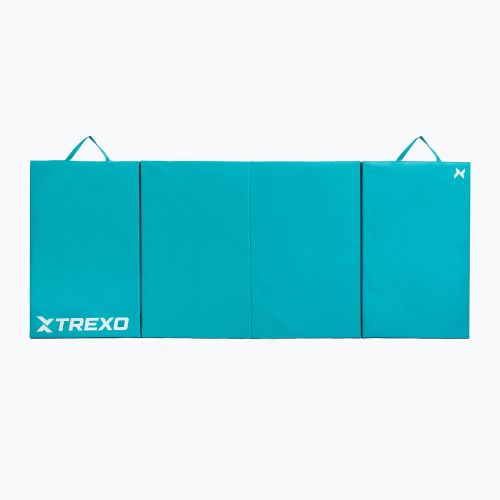 Materac gimnastyczny TREXO składany 195 x 80 x 5 cm zielony
