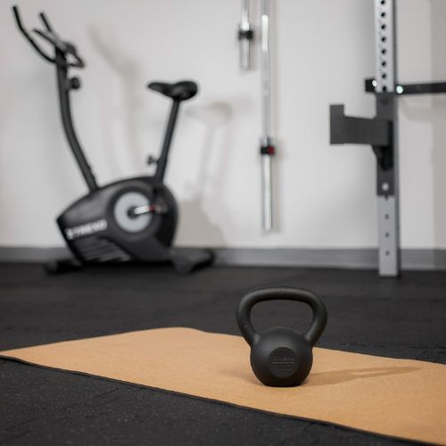 Kettlebell Żeliwny TREXO 10 kg czarny