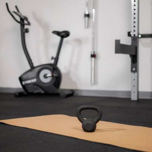 Kettlebell Żeliwny TREXO 4 kg czarny