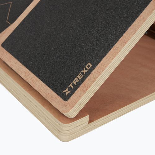 Platforma do rozciągnia łydek TREXO regulowana SLANT BOARD czarny