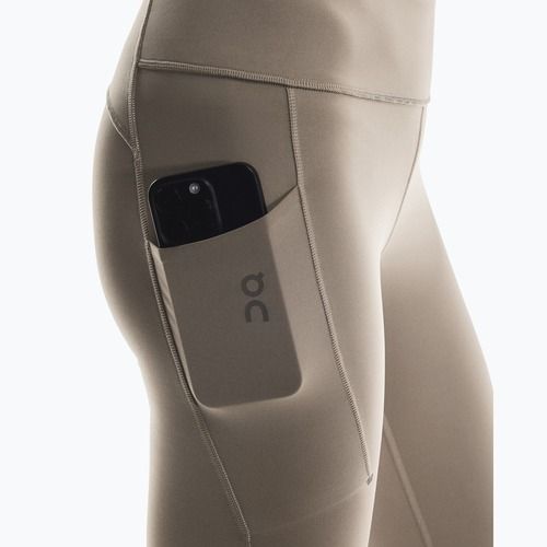Legginsy treningowe damskie On Performance Tights 7/8 cinder