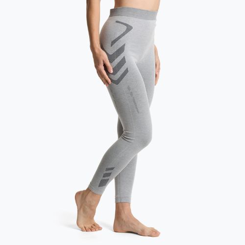 Bluza termoaktywna damska KADVA ALPINESTEP BAMBOO THERMO LIGHT PLUS bezszwowa szary