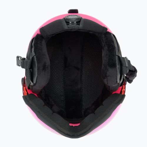 Kask narciarski dziecięcy ATTABO Avens 2.0 Jr Visor różowy