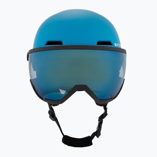 Kask narciarski dziecięcy ATTABO Avens 2.0 Jr Visor niebieski