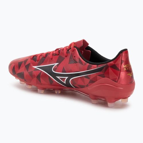 Buty do piłki nożnej Mizuno Alpha II Select AG morelia 40th red/black/gold