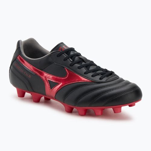 Buty piłkarskie Mizuno Morelia II Club FG black/morelia 40th red/black sand