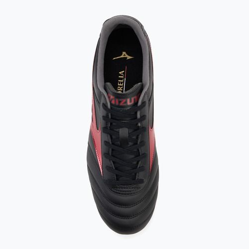 Buty piłkarskie męskie Mizuno Morelia II Pro FG black/morelia 40th red/black sand