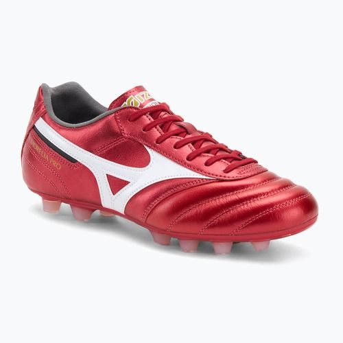 Buty piłkarskie męskie Mizuno Morelia II Pro FG morelia 40th red/white/black