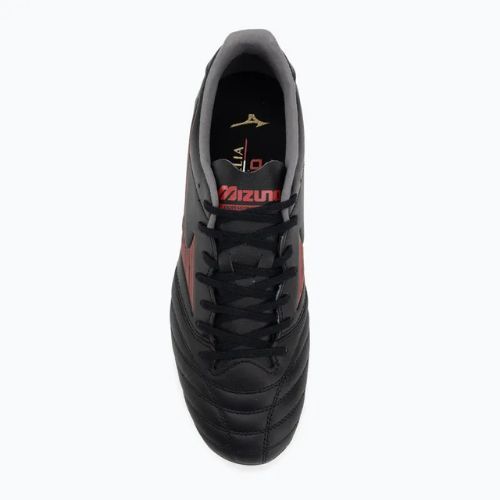 Buty piłkarskie męskie Mizuno Morelia Neo IV Pro MD black/morelia 40th red/black