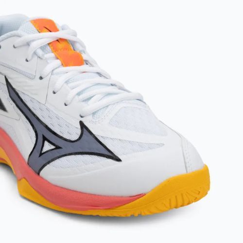 Buty do siatkówki Mizuno Thunder Blade Z white/fiery coral 2/citrus