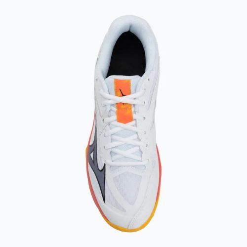 Buty do siatkówki Mizuno Thunder Blade Z white/fiery coral 2/citrus